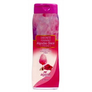 Sabonete Líquido Feminimo Algodão Doce - 210ml